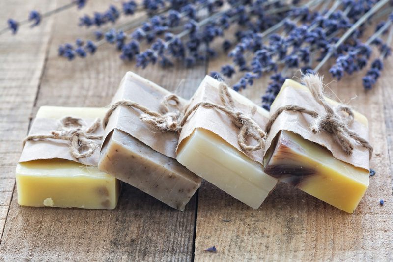 Handmade soap bars