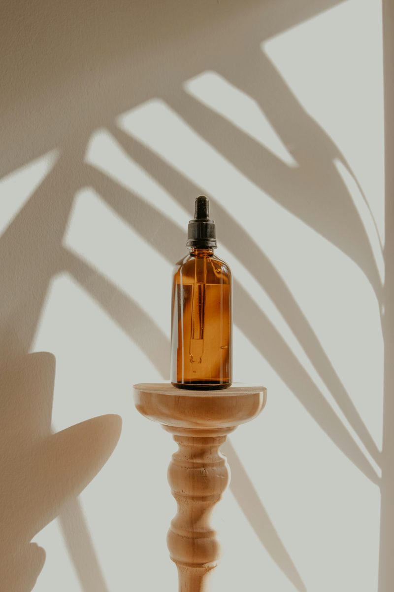 Hair oil bottle